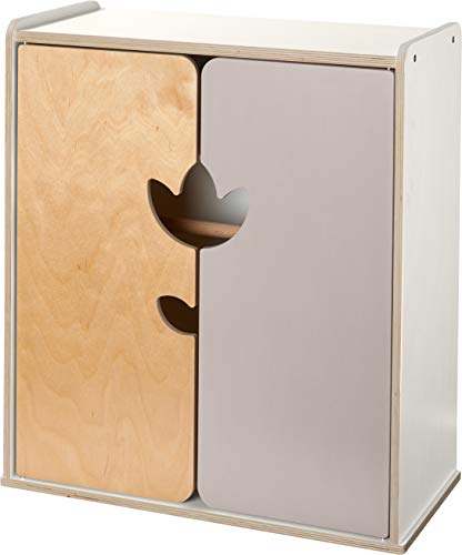 HABA 304861 - Puppenschrank Tulpentraum, Zubehör für alle HABA-Puppen, mit Tulpendekor, inklusive 1 Einlegeboden, 1 Stange und 3 Kleiderbügel, ab 18 Monaten HABA 304861 - Puppenschrank Tulpentraum, Zubehör für alle HABA-Puppen, mit Tulpendekor, inklusive 1 Einlegeboden, 1 Stange und 3 Kleiderbügel, ab 18 Monaten von HABA