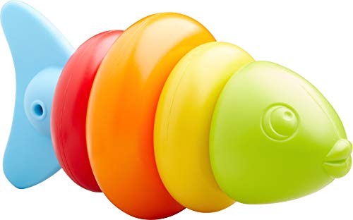 HABA 304907 - Steckspiel Fisch, Badespielzeug für Kinder ab 1,5 Jahren in Fischform, Steckspiel 15 cm in 5 Teilen für Badewanne und Planschbecken in vielen Farben ab 18 Monaten HABA 304907 - Steckspiel Fisch, Badespielzeug für Kinder ab 1,5 Jahren in Fischform, Steckspiel 15 cm in 5 Teilen für Badewanne und Planschbecken in vielen Farben ab 18 Monaten von HABA