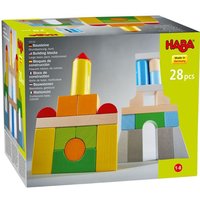 HABA 305163 - Bausteine Grundpackung, Bauklötze, bunt, 28 Teile von HABA