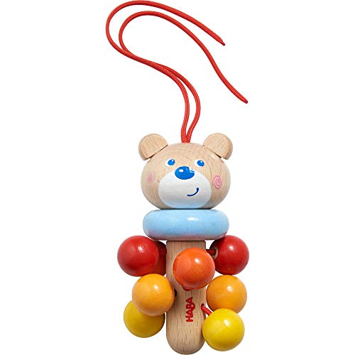 HABA 305231 - Hängefigur Bär, Babyspielzeug für Babyschale, Spieltrainer, Kinderbett und Kinderwagen, Holzspielzeug ab 6 Monaten HABA 305231 - Hängefigur Bär, Babyspielzeug für Babyschale, Spieltrainer, Kinderbett und Kinderwagen, Holzspielzeug ab 6 Monaten von HABA