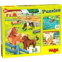 HABA 305237 Puzzles Bauernhoftiere von HABA