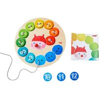 HABA 305288 Fädelspiel Regenbogenraupe HABA 305288 Fädelspiel Regenbogenraupe von HABA