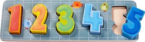 HABA 305405 - Holzpuzzle Zähl mal!, Holzpuzzle ab 1 Jahr, made in Germany, bunt HABA 305405 - Holzpuzzle Zähl mal!, Holzpuzzle ab 1 Jahr, made in Germany, bunt von HABA