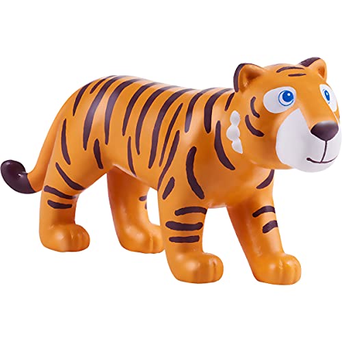 HABA 305447 - Little Friends – Tiger, Spielfigur ab 3 Jahren, braun, gelb von HABA