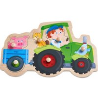 HABA 305550 Greifpuzzle Lustige Traktorfahrt von HABA