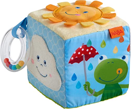HABA 306030 - Spielwürfel Regenbogenwelt, Multifunktionsspielzeug ab 6 Monaten, Bunt HABA 306030 - Spielwürfel Regenbogenwelt, Multifunktionsspielzeug ab 6 Monaten, Bunt von HABA