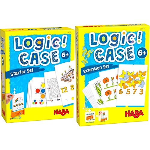 HABA 306121 - LogiCASE Starter Set 6+, Mitbringspiel ab 6 Jahren & 306127 - LogiCASE Extension Set – Natur, Mitbringspiel ab 6 Jahren HABA 306121 - LogiCASE Starter Set 6+, Mitbringspiel ab 6 Jahren & 306127 - LogiCASE Extension Set – Natur, Mitbringspiel ab 6 Jahren von HABA