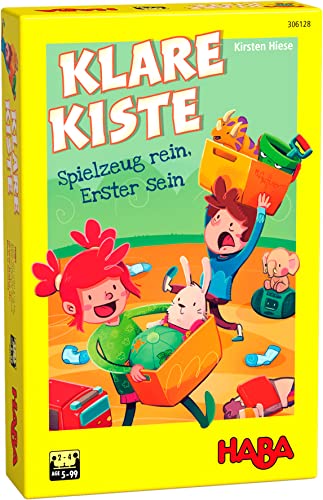 HABA 306128 - Klare Kiste, Mini Mitbringspiele ab 5 Jahren, made in Germany Bunt von HABA