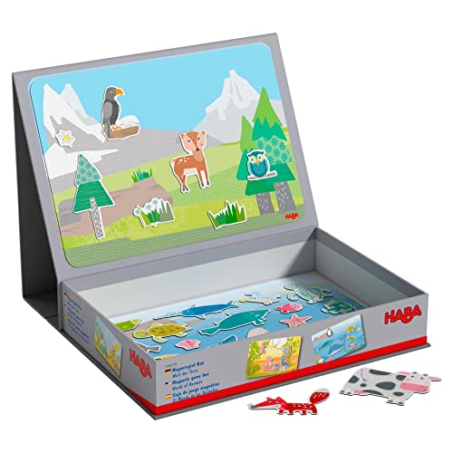HABA 306279 - Magnetspiel-Box Welt der Tiere, Motorikspielzeug ab 3 Jahren HABA 306279 - Magnetspiel-Box Welt der Tiere, Motorikspielzeug ab 3 Jahren von HABA