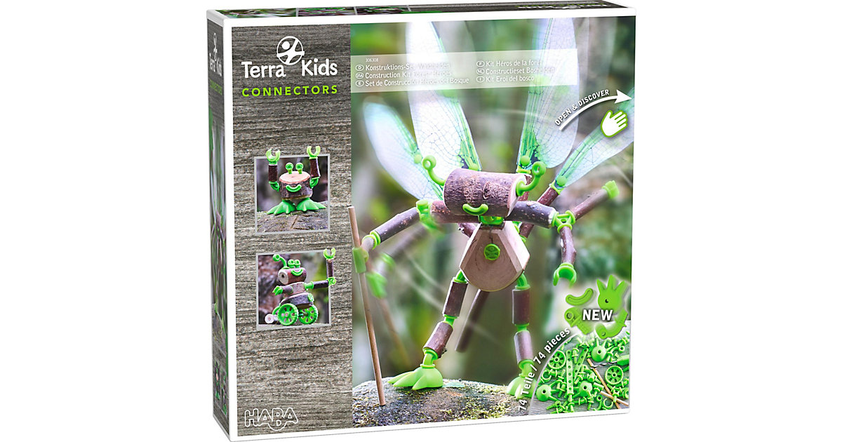 HABA 306308 Terra Kids Connectors Konstruktions-Set Waldhelden HABA 306308 Terra Kids Connectors Konstruktions-Set Waldhelden von HABA