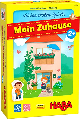 HABA 306354 - Meine ersten Spiele – Mein Zuhause, Spielesammlung ab 2 Jahren, made in Germany von HABA