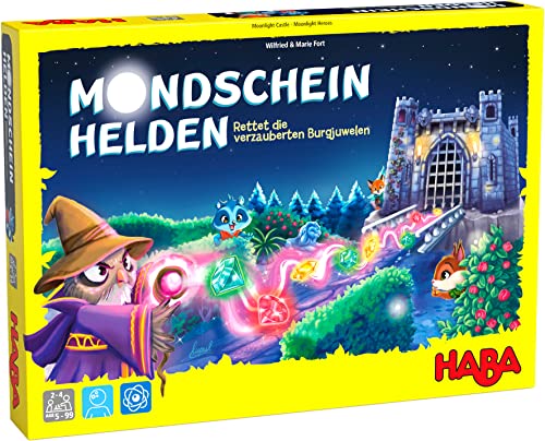 HABA 306482 - Mondscheinhelden, Strategiespiele ab 5 Jahren von HABA