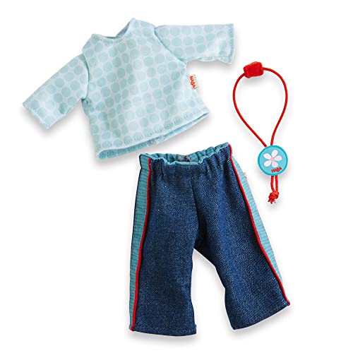 HABA 306518 - Kleiderset Jeans, Zubehör für Puppen ab 1,5 Jahren HABA 306518 - Kleiderset Jeans, Zubehör für Puppen ab 1,5 Jahren von HABA
