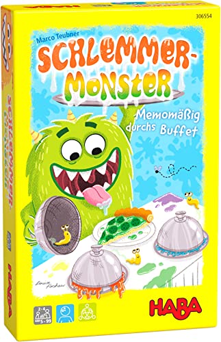 HABA 306554 - Schlemmermonster, Mitbringspiel ab 5 Jahren, made in Germany von HABA