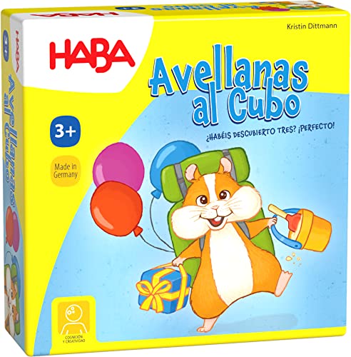 HABA 306597 - Haselnüsse auf den Eimer, Kinderspielzeug, Gedächtnistischspiel, mehr als 3 Jahre von HABA