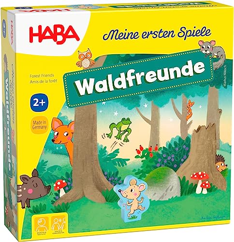 HABA 306605 - Meine ersten Spiele – Waldfreunde, Kleinkindspiel ab 2 Jahren, made in Germany, Bunt von HABA