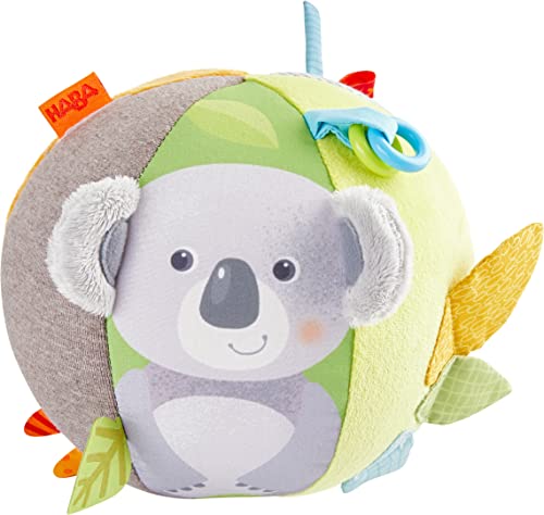 HABA 306657 - Entdeckerball Koala, Babyball ab 6 Monaten von HABA