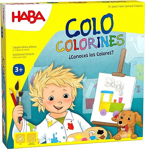 HABA 306674 – Colo Colorines Kennen Sie die Farben? Kinderspiel für Kinder ab 3 Jahren von HABA