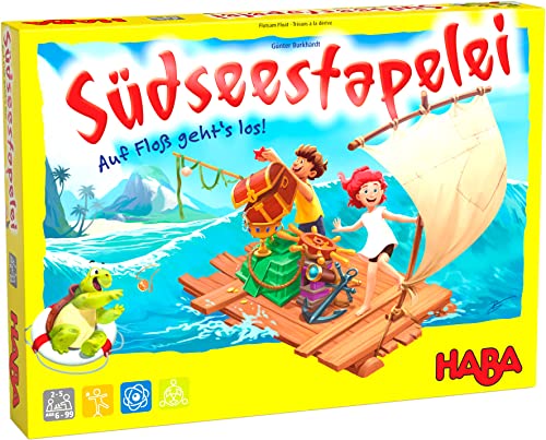 HABA 306698 - Südseestapelei, Großes Spiel ab 6 Jahren, made in Germany von HABA