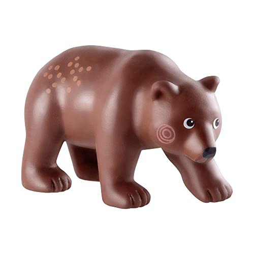 HABA 306753 - Little Friends – Braunbär, Biegepuppen & Tiere ab 3 Jahren von HABA