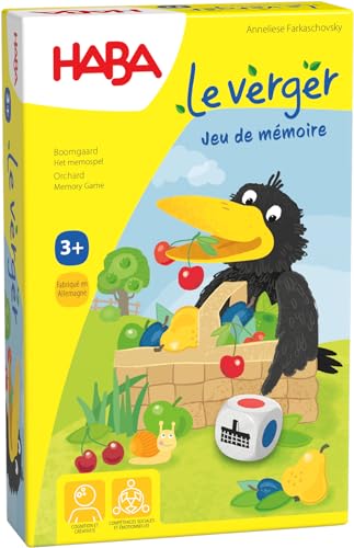 HABA 3274 – Speicherspiel: Le Verger – EIN kooperatives Spiel für 3 bis 8 Jahre (Made in Germany) von HABA