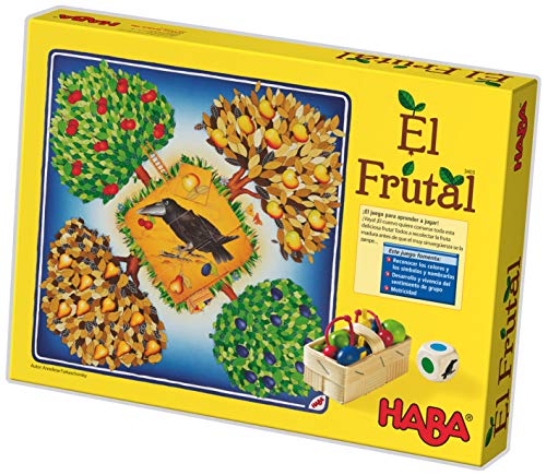 HABA 3403 Der Frucht Cuervo Teo tischset Kinder, Mehrfarbig, Talla única von HABA