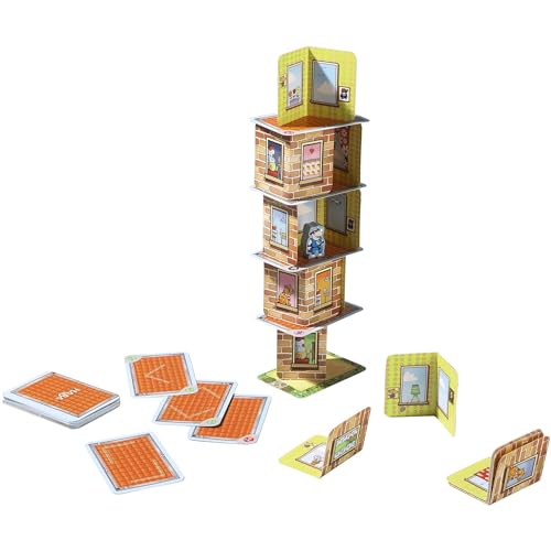 HABA 4789 Rhino Hero- A 3D stacking games for ages 5+ English version (Made in Germany) von HABA