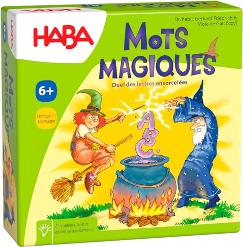 HABA 5486 – Zauberworte – Lernspiel ab 6 Jahren zum Lernen der Buchstaben von HABA