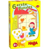 6 erste Puzzles Bauernhof, deutsch von HABA
