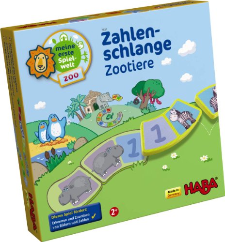 HABA 7631 Zahlenschlange Zootiere von HABA