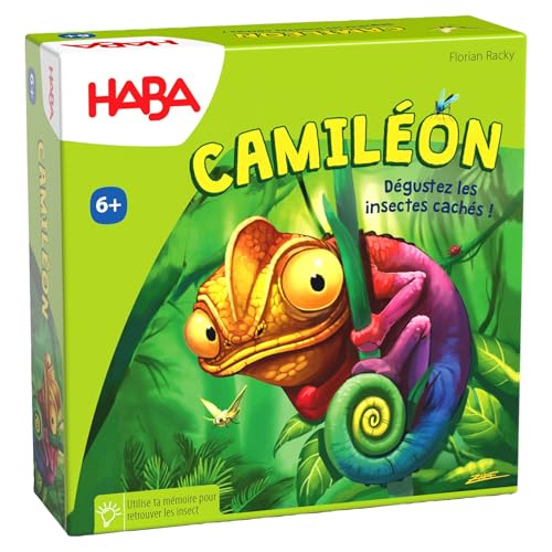 HABA Camiléon – Memory- und Sammelspiel für Tiere mit Elementen aus hochwertigem Holz – für 2 bis 4 Spieler ab 6 Jahren – 1307140003 HABA Camiléon – Memory- und Sammelspiel für Tiere mit Elementen aus hochwertigem Holz – für 2 bis 4 Spieler ab 6 Jahren – 1307140003 von HABA