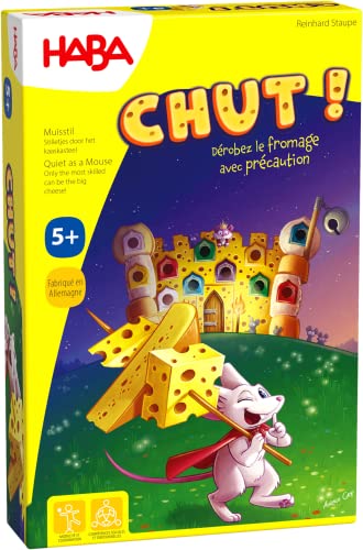 HABA Chut Gesellschaft Kinder - EIN Spiel der Geschicklichkeit und Konzentration, 5 Jahre und älter, 307019, 307012, bunt von HABA