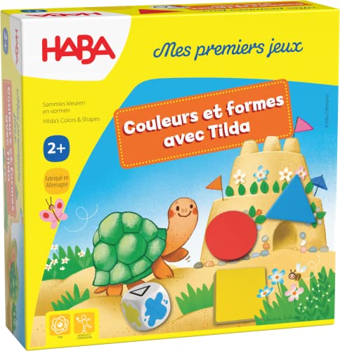 HABA Erste Farben und Formen mit Tilda Gesellschaft für Kinder, EIN Spiel der Zusammenarbeit und Klassifizierung, 2 Jahre, 307045, 307045, bunt von HABA