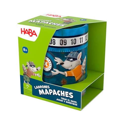 HABA H1004321006 - Waschbär-Diebe, Würfelspiel für Kinder, ab 8 Jahren von HABA