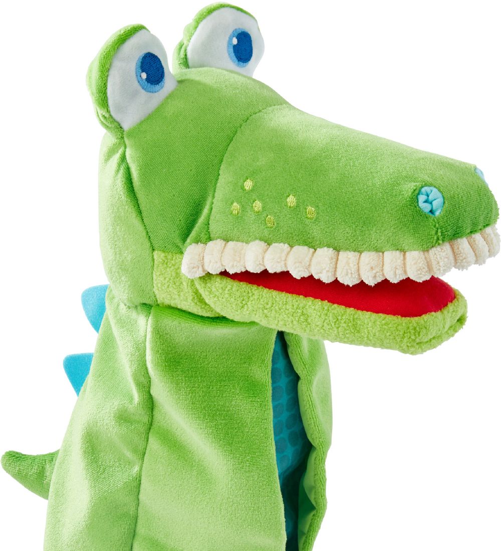 HABA Handpuppe - Krokodil - 26 cm - Grün - HABA - One Size - Puppen HABA Handpuppe - Krokodil - 26 cm - Grün - HABA - One Size - Puppen von HABA