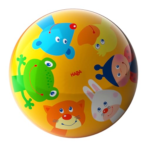 HABA Kinderball Tierfreunde – 14 cm bunter Ball mit Ventil – Fördert Motorik & Beweglichkeit ab 2 Jahren – Idealer Indoor-Spielball – 2012753001 HABA Kinderball Tierfreunde – 14 cm bunter Ball mit Ventil – Fördert Motorik & Beweglichkeit ab 2 Jahren – Idealer Indoor-Spielball – 2012753001 von HABA