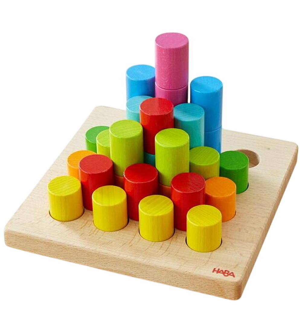 HABA Klötze - Holz - Steckspiel Zylinder - 41 st. - HABA - One Size - Klötze HABA Klötze - Holz - Steckspiel Zylinder - 41 st. - HABA - One Size - Klötze von HABA