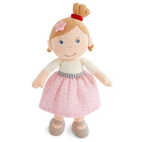 HABA Kuschelpuppe Lara – Weiche Stoffpuppe 25 cm, für Babys und Kleinkinder – Ohne Klett oder störende Nähte, ideal ab 6 Monaten – Perfekt für die Babyzeit – 2011850001 HABA Kuschelpuppe Lara – Weiche Stoffpuppe 25 cm, für Babys und Kleinkinder – Ohne Klett oder störende Nähte, ideal ab 6 Monaten – Perfekt für die Babyzeit – 2011850001 von HABA