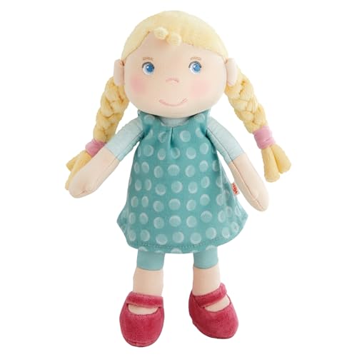 HABA Kuschelpuppe Linnéa – Weiche Stoffpuppe 25 cm, für Babys und Kleinkinder – Ohne Klett oder störende Nähte, ideal ab 6 Monaten – Perfekt für die Babyzeit – 2011848001 HABA Kuschelpuppe Linnéa – Weiche Stoffpuppe 25 cm, für Babys und Kleinkinder – Ohne Klett oder störende Nähte, ideal ab 6 Monaten – Perfekt für die Babyzeit – 2011848001 von HABA