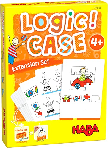 HABA 306123 - LogiCase Extension Set – Kinderalltag, Mitbringspiel ab 4 Jahren, Bunt von HABA