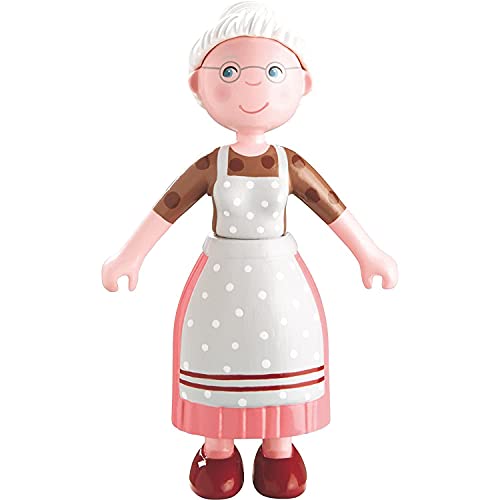 HABA Little Friends Oma Elli - Familien Spielfigur für Kinder ab 3 Jahren - Ideal zum Spielen und Liebhaben - Alter: 3+, Kunststoff, 12 cm – 1302009001 HABA Little Friends Oma Elli - Familien Spielfigur für Kinder ab 3 Jahren - Ideal zum Spielen und Liebhaben - Alter: 3+, Kunststoff, 12 cm – 1302009001 von HABA