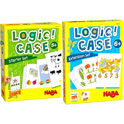 HABA Logic! CASE Starter Set 5+, Logikspiel für Kinder ab 4 Jahren, Reisespiel, 306118 LogiCASE Extension Set – Natur HABA Logic! CASE Starter Set 5+, Logikspiel für Kinder ab 4 Jahren, Reisespiel, 306118 LogiCASE Extension Set – Natur von HABA