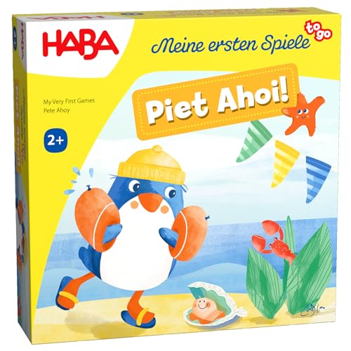HABA Meine ersten Spiele to Go – Piet AHOI! – Kinderspiel ab 2 Jahren, Memospiel für unterwegs für 1-4 Spieler – 2012217001 HABA Meine ersten Spiele to Go – Piet AHOI! – Kinderspiel ab 2 Jahren, Memospiel für unterwegs für 1-4 Spieler – 2012217001 von HABA