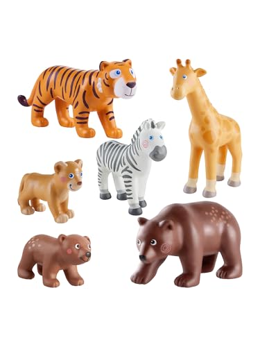 HABA Minipuppe Little Friends Spielsets - Zoo Tiere HABA Minipuppe Little Friends Spielsets - Zoo Tiere von HABA