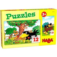 HABA - Puzzles Obstgarten, 12 Teile von HABA