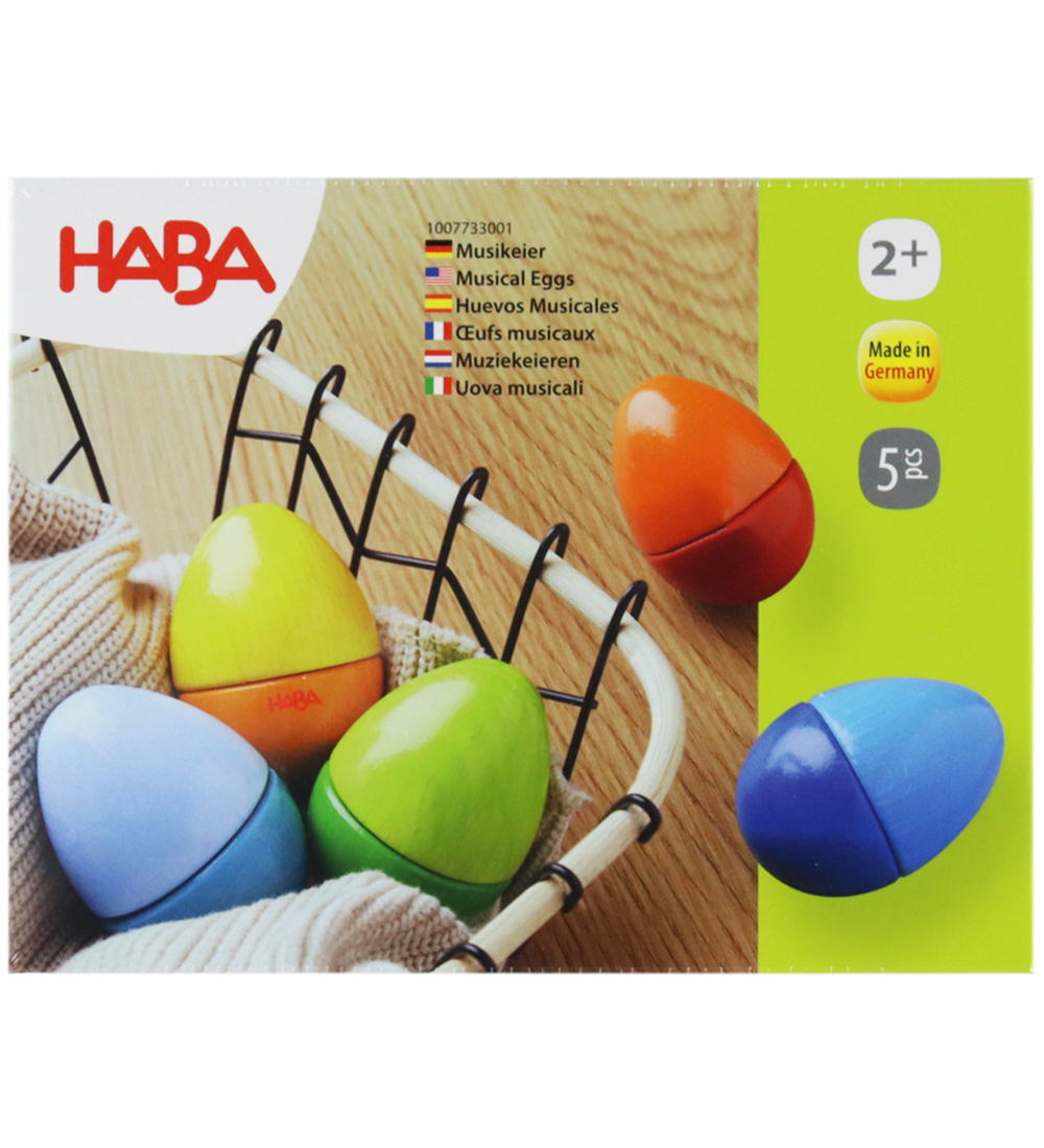 HABA Rasseleier - 5 st. - Musikeier - HABA - One Size - Musikinstrumente HABA Rasseleier - 5 st. - Musikeier - HABA - One Size - Musikinstrumente von HABA