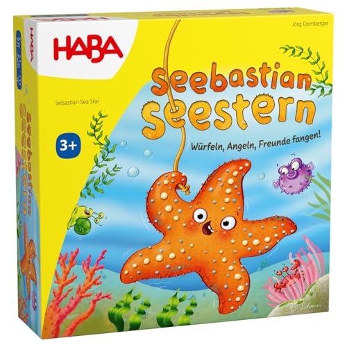 HABA Seebastian Seestern – Angelspiel aus Holz für Kinder ab 3 Jahren – Fördert Feinmotorik, freies Spielen, Lernen & Farben-unterscheiden – 2012229001 HABA Seebastian Seestern – Angelspiel aus Holz für Kinder ab 3 Jahren – Fördert Feinmotorik, freies Spielen, Lernen & Farben-unterscheiden – 2012229001 von HABA