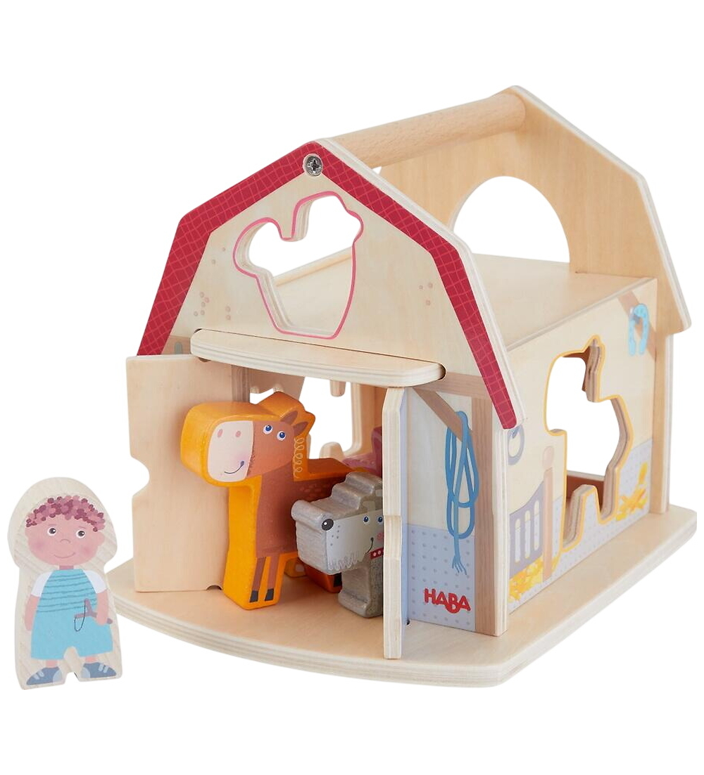 HABA Steckspiel - Holz - Bauernhof - HABA - One Size - Steckspiele HABA Steckspiel - Holz - Bauernhof - HABA - One Size - Steckspiele von HABA