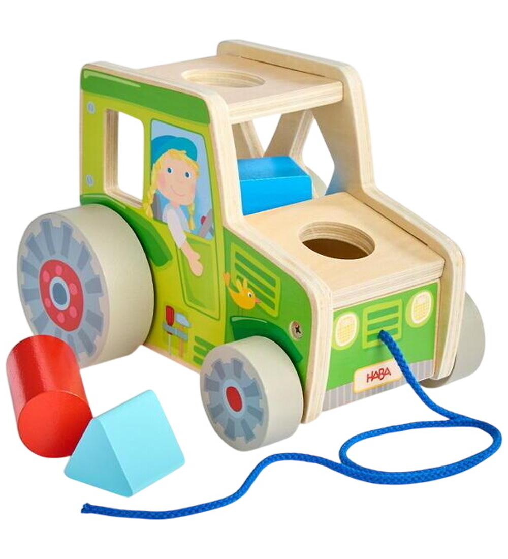 HABA Steckspiel - Sortieren Box Tractor - HABA - One Size - Steckspiele von HABA