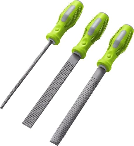 HABA Terra Kids Holzraspel-Set, grobe Raspeln für Kinder, je einmal rund, halbrund und flach, Kinderwerkzeug für den Terra-Kids Werkzeugkasten-Bausatz HABA Terra Kids Holzraspel-Set, grobe Raspeln für Kinder, je einmal rund, halbrund und flach, Kinderwerkzeug für den Terra-Kids Werkzeugkasten-Bausatz von HABA